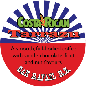 Freshly Roasted Tarrazu Coffee from Costa Rica